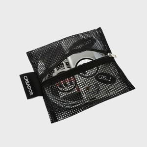 메쉬 중앙지퍼 파우치 (2 size)
