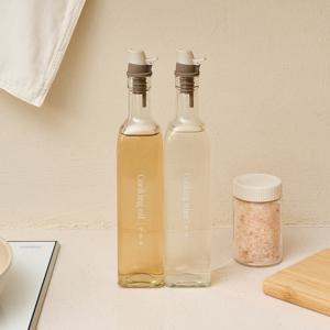 WOW 사각 밀폐 오일병 500ml 2P 세트