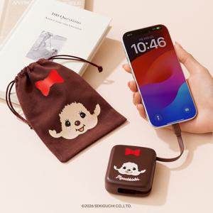 몬치치 대용량 미니 보조배터리 고속 충전 10000mAh 기내용 여행 몬치치 파우치증정
