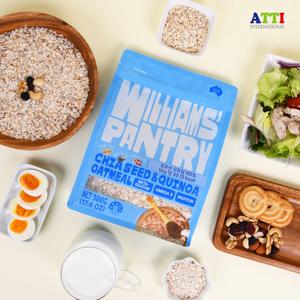 윌리엄스 팬트리 치아씨드앤퀴노아 오트밀 500g