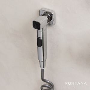 폰타나 욕실 청소건 자석부착 고압 스프레이건 크롬 TF-AC7401
