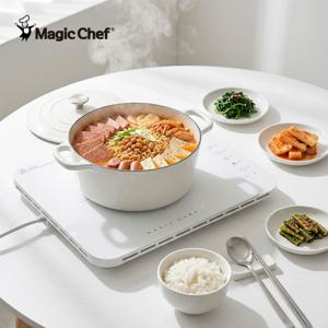 초슬림 1구 인덕션 화이트 MIR-H2000W 초스피드 고화력 9단계 안전시스템 타이머