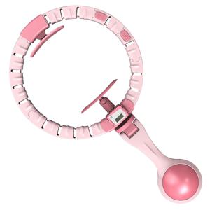 TEMU 홈트 스마트 훌라후프 가벼운 작은 실내 뱃살 저소음 훌라후프