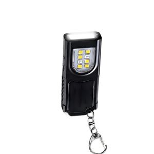 TEMU 1개입: 휴대용 USB 충전식 핸즈프리 손전등, 자석 받침대 및 클립온 헤드라이트가 있는 미니 열쇠고리 조명, 5가지 조명 모드, 다기능, 여행, 캠핑, 낚시용으로 적합