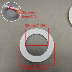 TEMU 씰링 와셔 12개, 미끄럼 방지 내마모성 평와셔, 누수 방지 링, 가정용 파이프 피팅, 개스킷