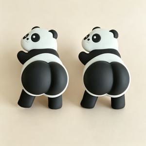 TEMU 2개 귀여운 곰돌이 붙이형 범퍼, 튼튼한 소재, 만화 귀여운 무소음 디자인, 적합 대상: 가정 문, 캐비닛 문, 냉장고 문 또는 찰랑거리는 곳, 귀여운 디자인 애호가 및 재미있는 수집품에 적합