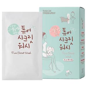 TEMU 퓨어 시크릿 워시 여성청결제 베이비향 5ml X20개 / 휴대용 일회용 여행용