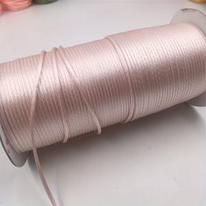 TEMU 2mm 30미터 브레이디드 마크라메 코드 로프 실 와이어 DIY 중국식 매듭 새틴 팔찌 만들기 비즈 액세서리