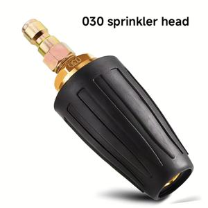 고압 4000 PSI 터보 노즐, 고압 터보 노즐 또는 5색 노즐 세트로 구매 가능. 범용 고압 세척기 030 로터리 노즐, 1/4