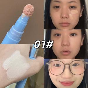 TEMU 슬림 밀착 컨실러 듀오 스틱 섀딩 하이라이터 입체 음영 톤업 잡티 커버 리퀴드 파운데이션 베이스