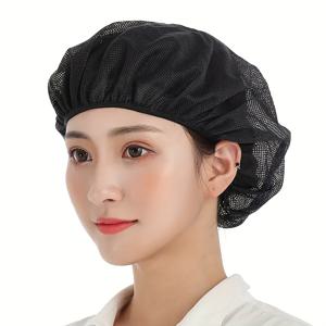 여름용 통기성 메쉬 수면 모자 6개, 작업장용 탄성 작업 모자, 전두 메쉬 수면 모자, 가정 필수품