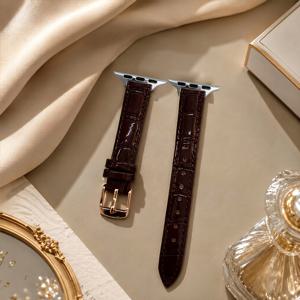 iWatch 38mm 40mm 41mm 42mm 44mm 45mm 49mm 호환 인조 가죽 시계 스트랩, Iwatch Ultra SE 시리즈 11 10 6 5 4 3 2 1 시계 밴드