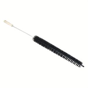 나무 손잡이와 나일론 브리슬이 있는 다용도 라디에이터 청소 브러시 1개 - 환기구, 에어컨, 세탁기, 건조기, 냉장고, 냉동고 및 계단 난간을 위한 효율적인 먼지 및 보푸라기 제거 - 침실, 욕실, 주방, 거실 등에 완벽한 브러쉬 클리너