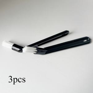 3개 커피 머신 청소 브러쉬 - 반자동 커피 머신 스케일 제거 청소 브러쉬, 45도 브러쉬 헤드, 다양한 틈새를 효과적으로 청소