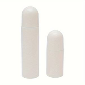 누수 방지 스크류 캡 롤러볼 병 - 투명 DIY 및 마사지 용기, 페이셜 에센셜 오일, 세럼, 바디 로션에 적합 - 휴대용, 위생적인 한 손 조작 - 가정, 살롱, 스파, 선물용으로 이상적, 필수 뷰티 도구, 스타일리시한 디자인, 매끄러운 표면, 메이크업 애호가를 위한 최고의 선택
