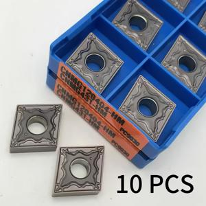 보라색과 금색 두 가지 코팅의 CNC 선삭 공구 CNMG120404, 다양한 CNC 작업장에서 널리 사용됨, 인서트는 날카롭고 내마모성이 뛰어나며 파손되기 쉽지 않음
