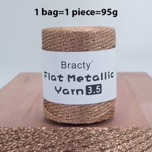 3.5mm 할로우 루어ックス 골드 실버 브레이드 공예 코드, 130M 142야드 멀티컬러 글리터 샤이니 루어ックス 로프, 축제 장식 펜던트용 수제 장식 스트링, 가방 직조 주얼리 제작 공예 용품용 코바늘 액세서리 얀