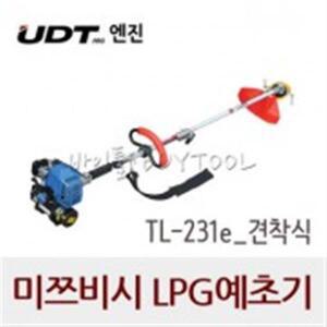 UDT LPG 예초기 530-0303 TL-231e가스견착식(미쯔비시)2사이클 2단분리형