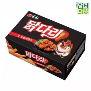 핫숯불바베큐 10개 66g 농심 X 닭다리 닭다리핫숯불바_19873680_667501