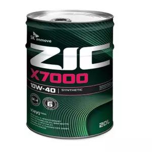 ZIC X7000 10W40 CJ-4 CK-4 디젤엔진오일 지크 합성유 20L