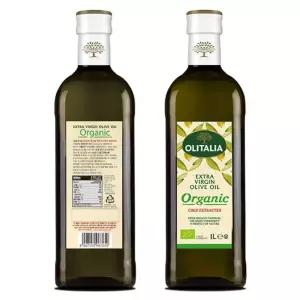 OLITALIA 유기농 엑스트라버진 올리브유 1L 식용유 오일 샐러드 드레싱 빵 요리 압착