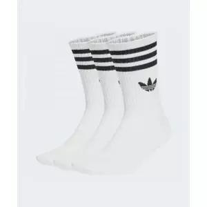 아디다스 adidas 3-스트라이프 크루 삭스 3켤레 - 화이트 JV7401 379883