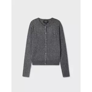 [후아유](하남점)Steve High Gauge Wool Cable Cardigan WHCKG4912F