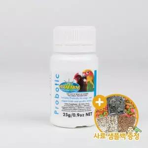 [하프클럽/올펫몰]베타팜 프로보틱 25g 앵무새 소동물 장내 면역력 증진
