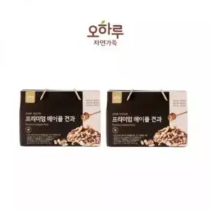 오하루 자연가득 프리미엄 메이플견과 2박스(40봉)
