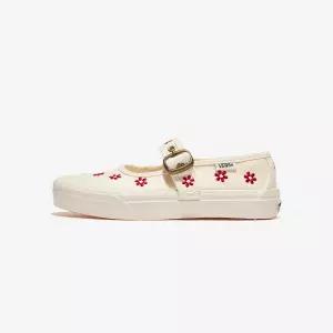 반스 메리 제인 샹티이 플로럴 - Chantilly Floral WHITE/RACING RED