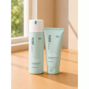 FLEEF [SET] PDRN 포어엑스 올인원 로션 200ml + 차콜비드 팩클렌저 150ml (+수분크림 본품 증정)