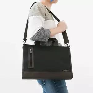 남자서류가방 오피스룩 캐주얼룩 모던 깔끔 서류가방 숄더 크로스백