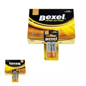뮤 알카라인 백셀 건전지 AA 리 벡셀 2개입x20카드 Bexel