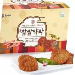 추석선물세트 명절 단체 찹쌀약과세트 3KG 약 80개입
