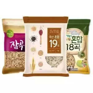 렌틸콩+귀리혼합 20곡 5kg외 혼합곡 모음