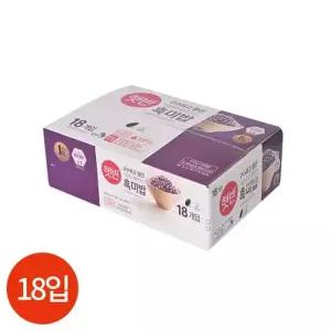 [텐바이텐]CJ 햇반 흑미밥 210g x 18개