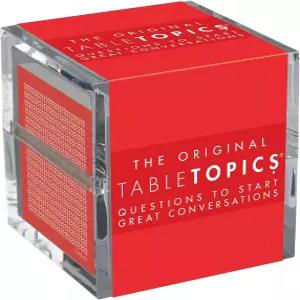 TableTopics - 원조 대화 시작 카드 친구 지인 동료와의 어색함을 깨고 관계를 쌓는 135가지 질문 모임