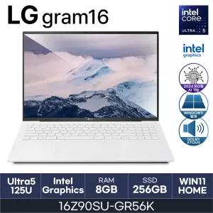 2024 울트라5 그램 노트북 16Z90SU-GR56K 사무용 16인치 8GB / 256GB / Win11 HMC