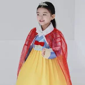 [하랑한복] 백설랑 여아용 아동 한복 세트
