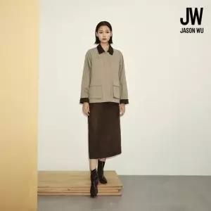 제이슨우 26FW Madison FAUX 스웨이드 스커트 (2 COLORS)