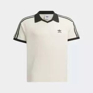아디다스 ADIDAS 와플 반팔 폴로 셔츠 - 원더화이트 JV9265