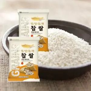 [삼원농산][2025년산] 국산 찹쌀 10kg(5kg/2개)