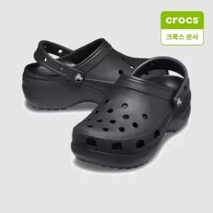 크록스 클래식 플랫폼 클로그 블랙 206750-001 20675000 1114488672