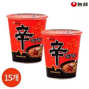 [텐바이텐]농심 신라면 작은 컵 65g x 15개