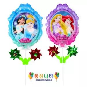 공주 바람개비 공주 풍선 디즈니프린세스 프린세스