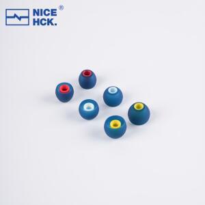 NICEHCK 08 실리콘 이어 팁 부드러운 소음 차단 패드 S M L 액세서리 MK4 F1 Pro용 저주파 깊이 개선