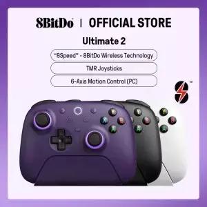 TMR 조이스틱 전환 가능한 트리거 모션 제어 8단 속도를 갖춘 PC 및 Android용 8BitDo Ultimate 2 무선