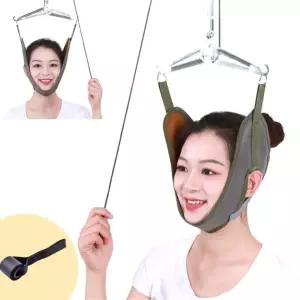 베넬라 목견인기 보조기 - 일자목 교정, 목디스크 치료 견인기