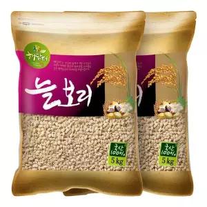 [NS홈쇼핑]국산 늘보리 10kg (5kgx2봉) 겉보리 꽁보리밥[36098175]
