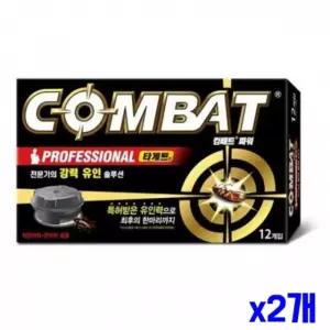 해충약 컴배트 파워 타게트 바퀴용 12개입 x2개 [BPX37315]